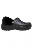 CROCS CLASSIC PLATFORM FUZZ LINED CLOG 212854 ΠΕΔΙΛΟ ΓΥΝΑΙΚΕΙΟ BLACK