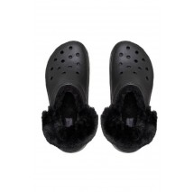 CROCS CLASSIC PLATFORM FUZZ LINED CLOG 212854 ΠΕΔΙΛΟ ΓΥΝΑΙΚΕΙΟ BLACK