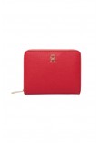 TOMMY HILFIGER ICON MED ZA W/FLAP ΠΟΡΤΟΦΟΛΙ ΓΥΝΑΙΚΕΙΟ RED