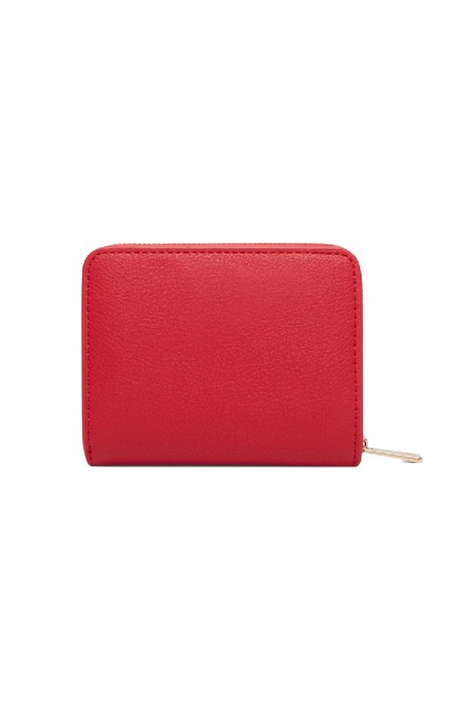 TOMMY HILFIGER ICON MED ZA W/FLAP ΠΟΡΤΟΦΟΛΙ ΓΥΝΑΙΚΕΙΟ RED