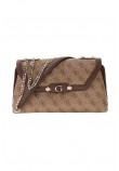 GUESS LINDSEY CONVERTIBLE XBODY FLAP ΤΣΑΝΤΑ ΓΥΝΑΙΚΕΙΑ LATTE