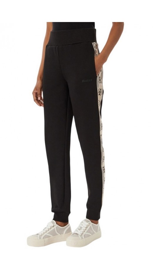 GUESS BRITNEY JOGGER ΦΟΡΜΑ ΠΑΝΤΕΛΟΝΙ ΓΥΝΑΙΚΕΙΟ BLACK
