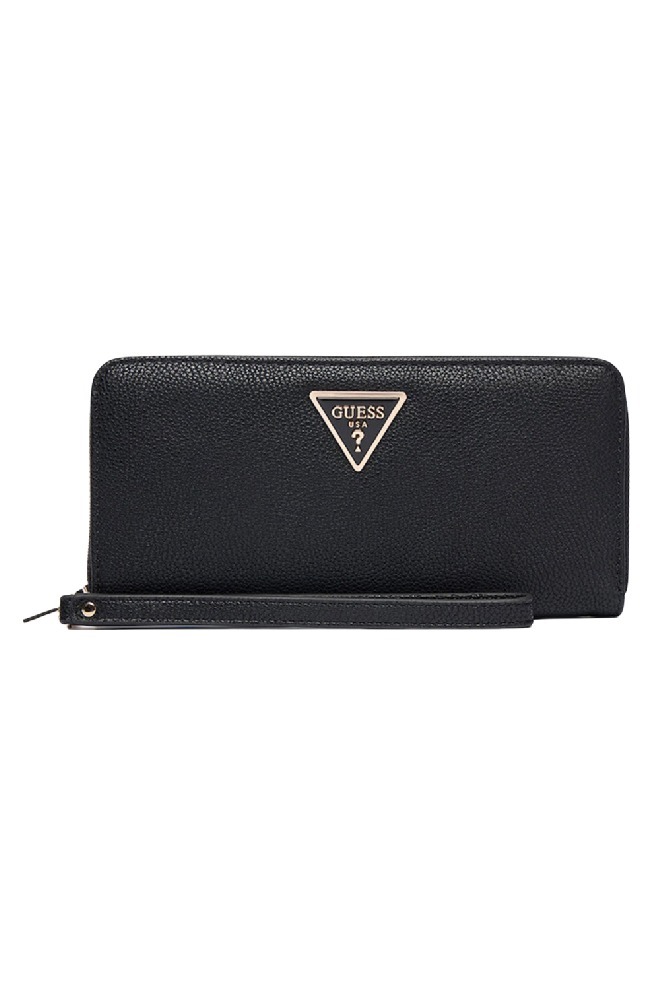 GUESS LAUREL II SLG LARGE ZIP AROUND ΠΟΡΤΟΦΟΛΙ ΓΥΝΑΙΚΕΙΟ BLACK