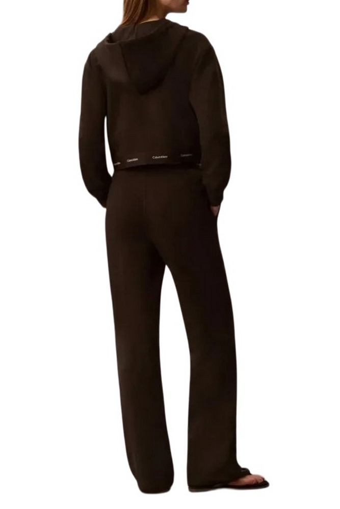 CALVIN KLEIN JEANS TERRY LOGO WAISTBAND TRACK PANT ΠΑΝΤΕΛΟΝΙ ΓΥΝΑΙΚΕΙΟ COFFEE