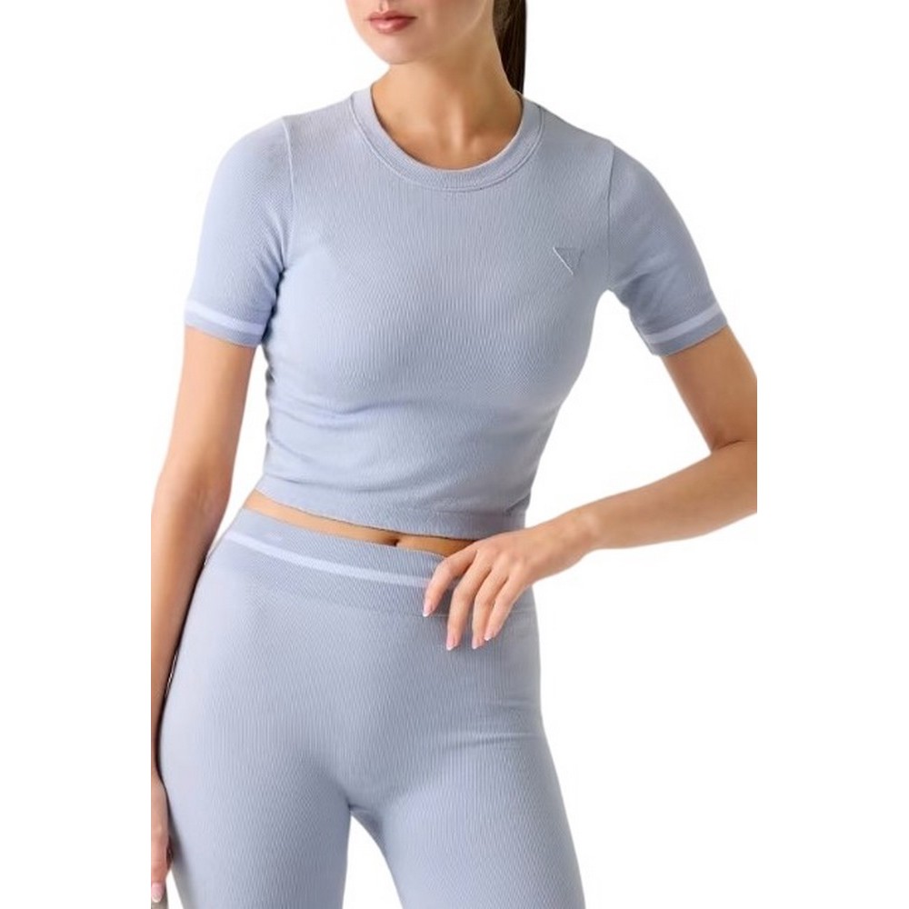 GUESS PEPI 4G SEAMLESS ΤΟΠ ΓΥΝΑΙΚΕΙΟ CIEL