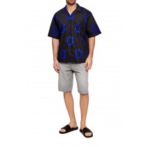 HUGO BOSS CASUAL SHIRTS ELIGINO ΠΟΥΚΑΜΙΣΟ ΑΝΔΡΙΚΟ BLACK