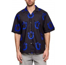 HUGO BOSS CASUAL SHIRTS ELIGINO ΠΟΥΚΑΜΙΣΟ ΑΝΔΡΙΚΟ BLACK