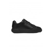 CALVIN KLEIN CHUNKY CUPSOLE LACEUP LTH BT AOP ΠΑΠΟΥΤΣΙ ΑΝΔΡΙΚΟ BLACK