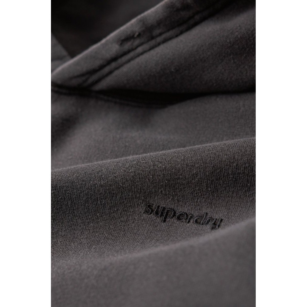 SUPERDRY VINTAGE WASHED HOODIE ΜΠΛΟΥΖΑ ΦΟΥΤΕΡ ΑΝΔΡΙΚΗ BLACK