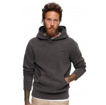 SUPERDRY VINTAGE WASHED HOODIE ΜΠΛΟΥΖΑ ΦΟΥΤΕΡ ΑΝΔΡΙΚΗ BLACK