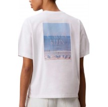 CALVIN KLEIN JEANS CROP BOXY COOLING JERSEY BEAC ΜΠΛΟΥΖΑ ΓΥΝΑΙΚΕΙΑ WHITE