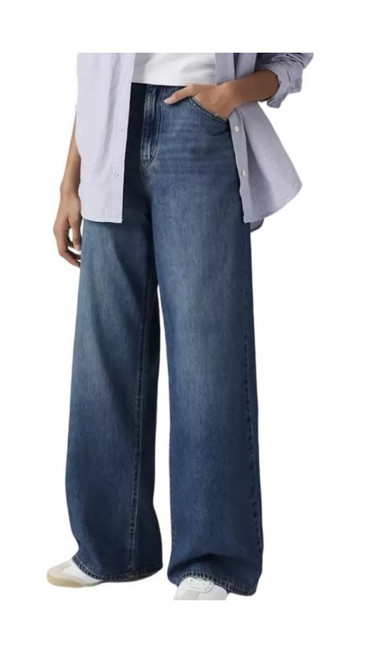 LEVIS® CINCH BAGGY WORN IN ΤΖΙΝ ΠΑΝΤΕΛΟΝΙ ΓΥΝΑΙΚΕΙΟ MED INDIGO
