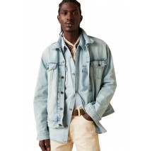 LEVIS THE TRUCKER JACKET 723340599 ΜΠΟΥΦΑΝ ΑΝΔΡΙΚΟ LIGHT DENIM