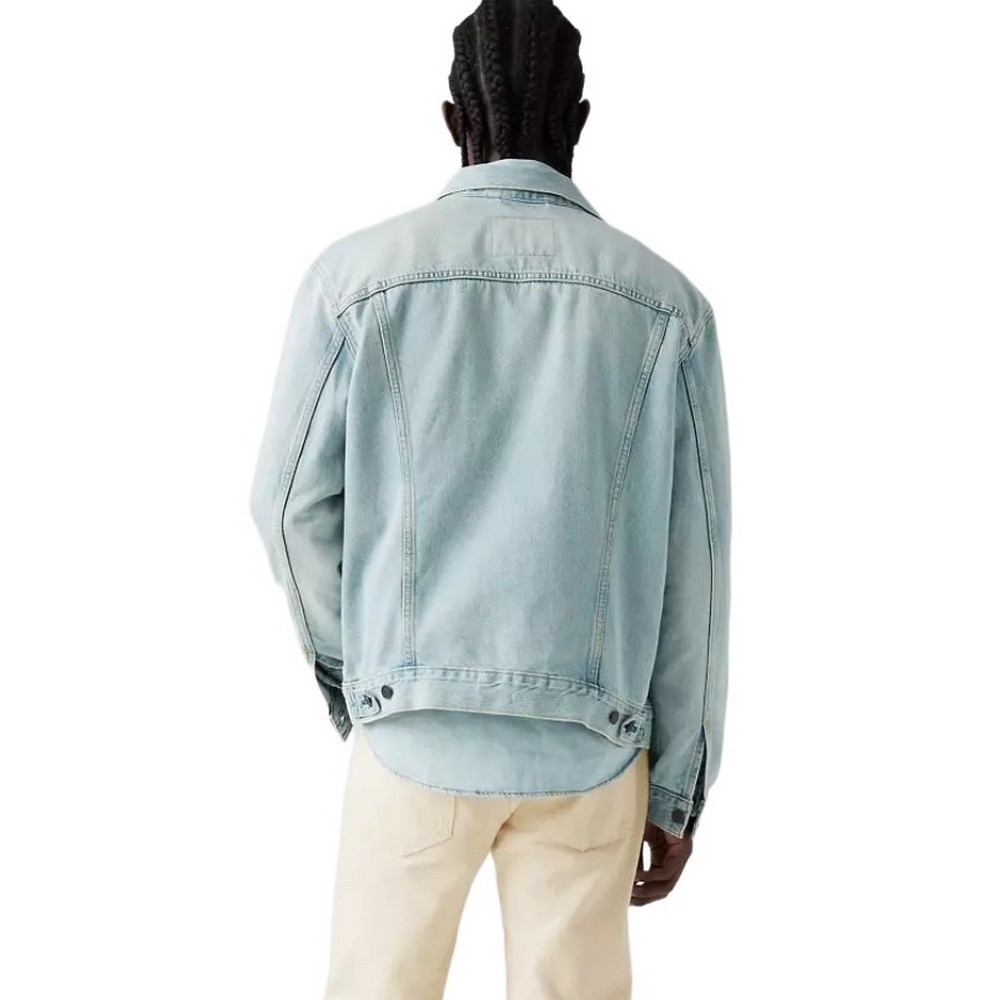 LEVIS THE TRUCKER JACKET 723340599 ΜΠΟΥΦΑΝ ΑΝΔΡΙΚΟ LIGHT DENIM