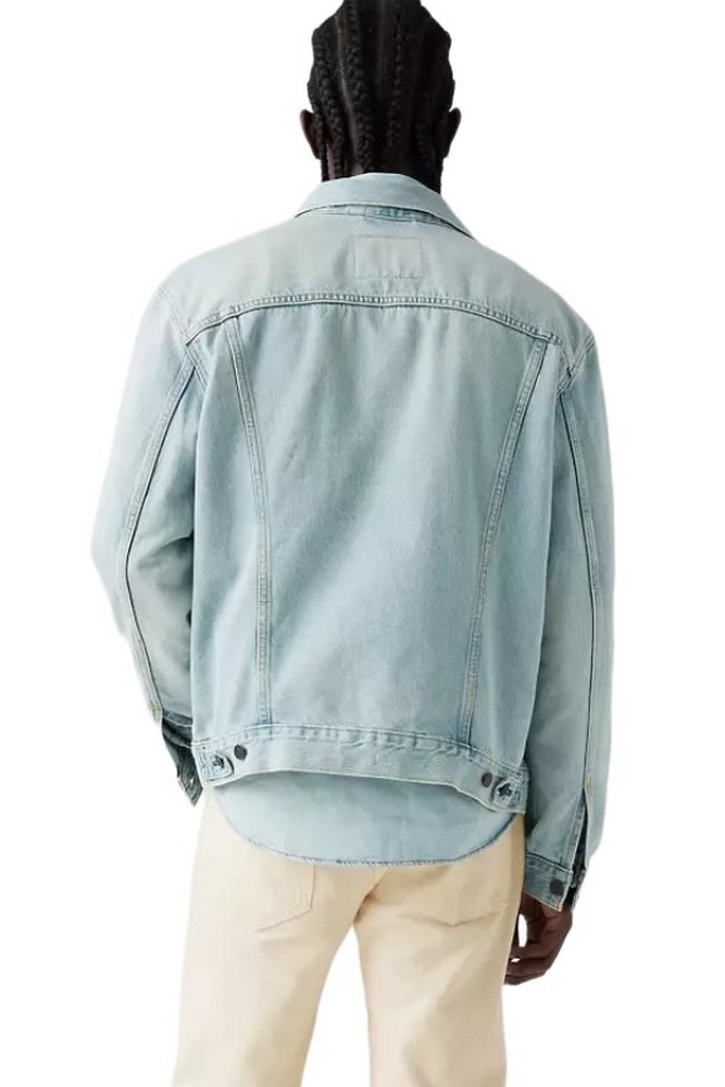 LEVIS THE TRUCKER JACKET 723340599 ΜΠΟΥΦΑΝ ΑΝΔΡΙΚΟ LIGHT DENIM