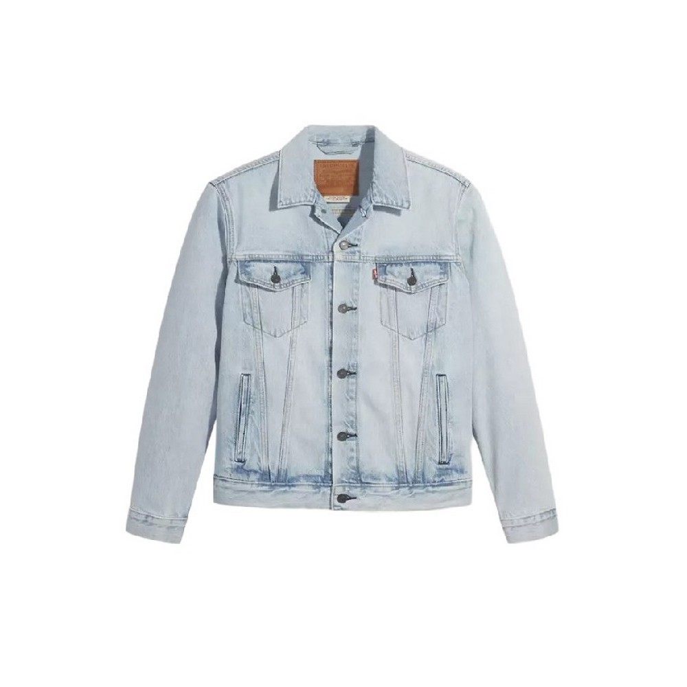 LEVIS THE TRUCKER JACKET 723340599 ΜΠΟΥΦΑΝ ΑΝΔΡΙΚΟ LIGHT DENIM