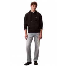 CALVIN KLEIN JEANS EU 350TERRY MONOGRAM HOODIE ΦΟΥΤΕΡ ΜΠΛΟΥΖΑ ΑΝΔΡΙΚΗ BLACK