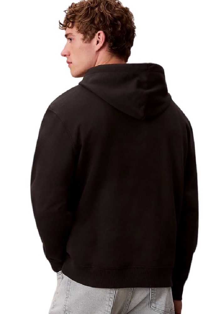 CALVIN KLEIN JEANS EU 350TERRY MONOGRAM HOODIE ΦΟΥΤΕΡ ΜΠΛΟΥΖΑ ΑΝΔΡΙΚΗ BLACK