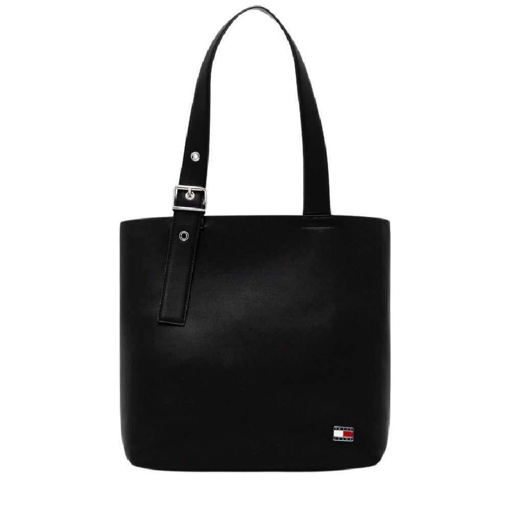 TOMMY JEANS COOL TOTE BAG ΤΣΑΝΤΑ ΓΥΝΑΙΚΕΙΑ BLACK