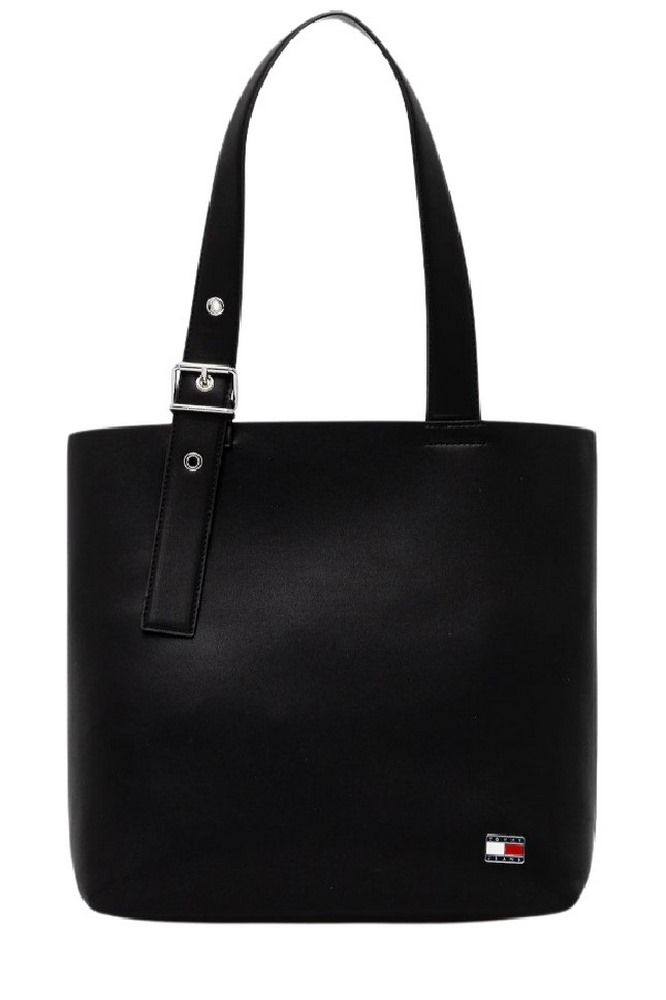 TOMMY JEANS COOL TOTE BAG ΤΣΑΝΤΑ ΓΥΝΑΙΚΕΙΑ BLACK