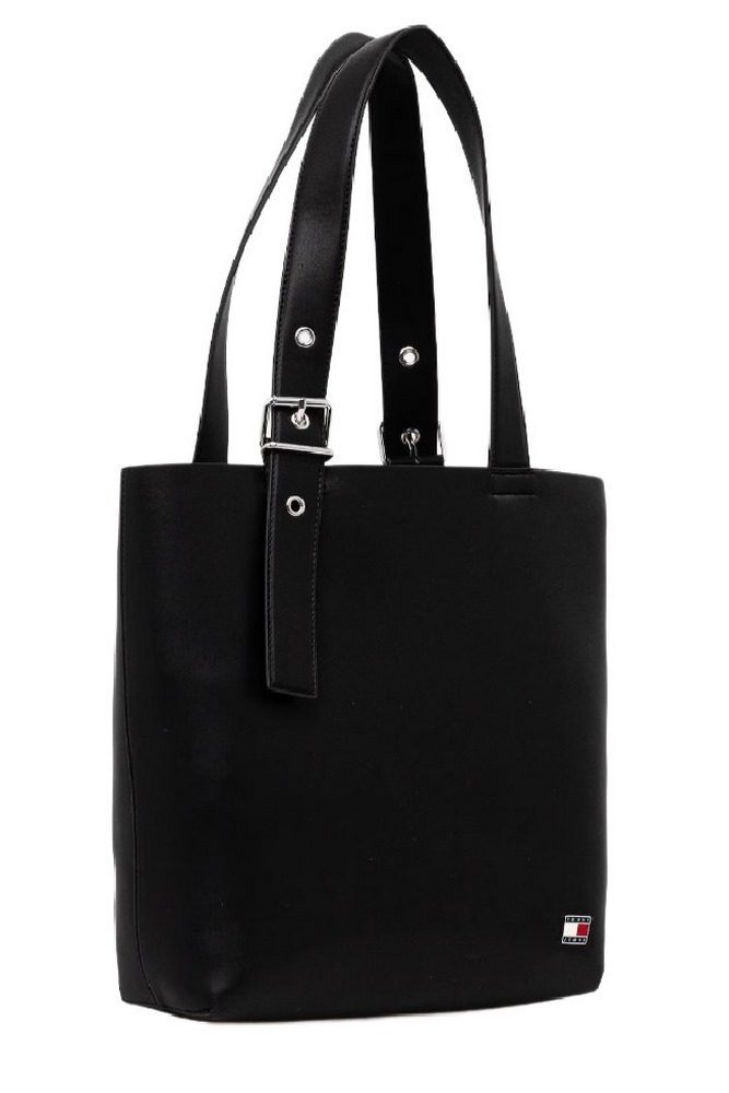 TOMMY JEANS COOL TOTE BAG ΤΣΑΝΤΑ ΓΥΝΑΙΚΕΙΑ BLACK