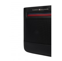 TOMMY HILFIGER FOUNDATION MINI CROSSOVER ΤΣΑΝΤΑ ΑΝΔΡΙΚΗ BLACK