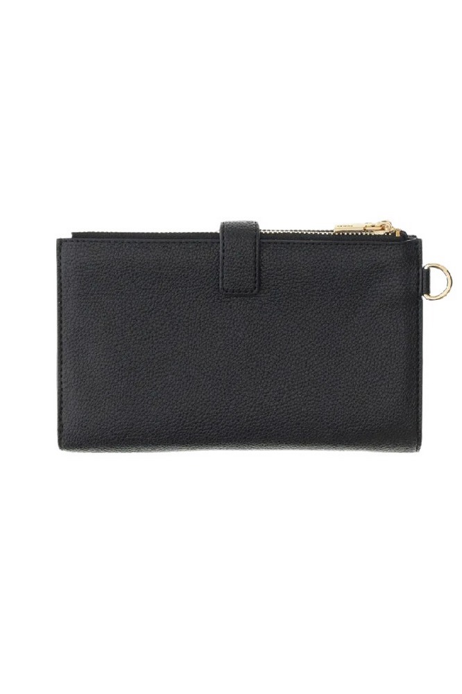 GUESS LAUREL II SLG DBL ZIP ORGNZR ΠΟΡΤΟΦΟΛΙ ΓΥΝΑΙΚΕΙΟ BLACK