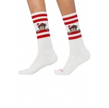 JIMMY LION ATHLETIC WALLY SOCKS UNISEX ΚΑΛΤΣΕΣ WHITE