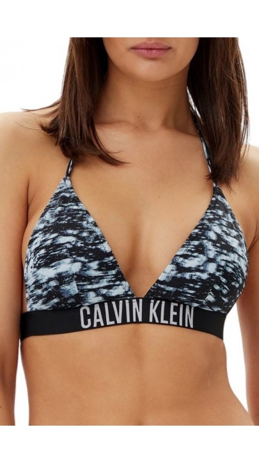 CALVIN KLEIN JEANS TRIANGLE-RP ΜΑΓΙΟ ΓΥΝΑΙΚΕΙΟ BLACK/WHITE
