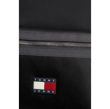 TOMMY JEANS ELEVATED PU BACKPACK ΤΣΑΝΤΑ ΑΝΔΡΙΚΗ BLACK
