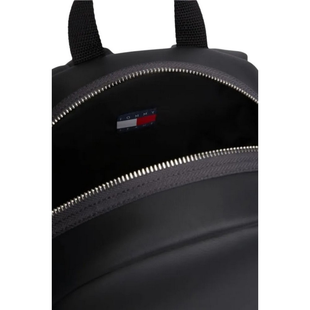 TOMMY JEANS ELEVATED PU BACKPACK ΤΣΑΝΤΑ ΑΝΔΡΙΚΗ BLACK