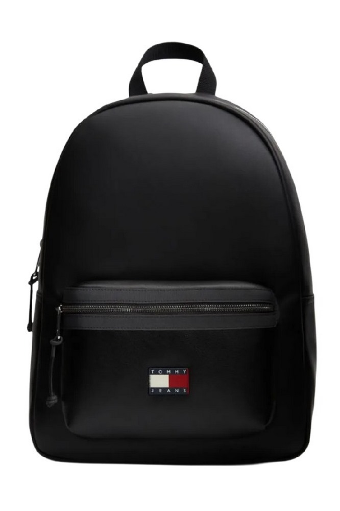 TOMMY JEANS ELEVATED PU BACKPACK ΤΣΑΝΤΑ ΑΝΔΡΙΚΗ BLACK