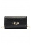 LIU JO CALIWEN MIN OF 2 ECS XL BIFOLD AF5191E0058 ΤΣΑΝΤΑ ΓΥΝΑΙΚΕΙΑ BLACK