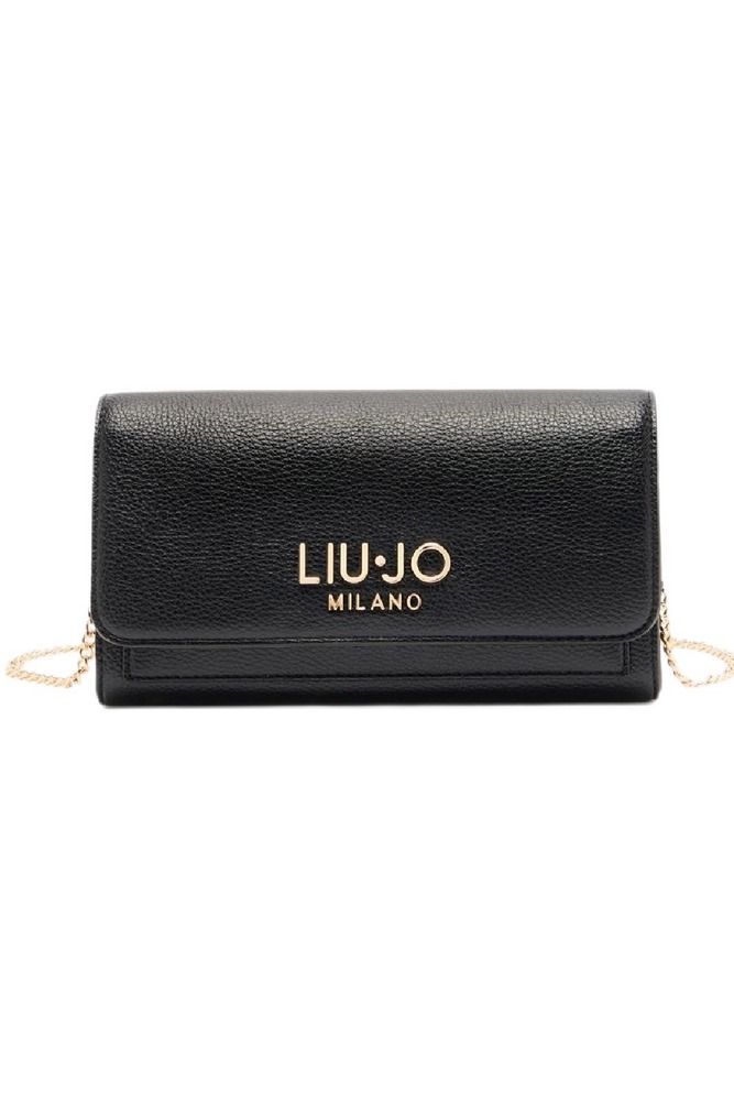 LIU JO CALIWEN MIN OF 2 ECS XL BIFOLD AF5191E0058 ΤΣΑΝΤΑ ΓΥΝΑΙΚΕΙΑ BLACK