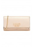 LIU JO CALIWEN MIN OF 2 ECS XL BIFOLD AF5191E0058 ΤΣΑΝΤΑ ΓΥΝΑΙΚΕΙΑ GOLD