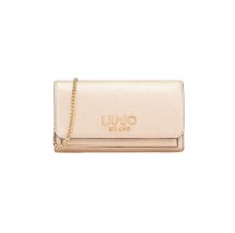 LIU JO CALIWEN MIN OF 2 ECS XL BIFOLD AF5191E0058 ΤΣΑΝΤΑ ΓΥΝΑΙΚΕΙΑ GOLD