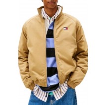 TOMMY JEANS COTTON TWILL PADDED JACKET ΜΠΟΥΦΑΝ ΑΝΔΡΙΚΟ SAND