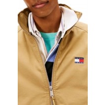 TOMMY JEANS COTTON TWILL PADDED JACKET ΜΠΟΥΦΑΝ ΑΝΔΡΙΚΟ SAND