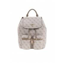 GUESS MANHATTAN II FLAP BACKPACK ΤΣΑΝΤΑ ΓΥΝΑΙΚΕΙΑ TAUPE