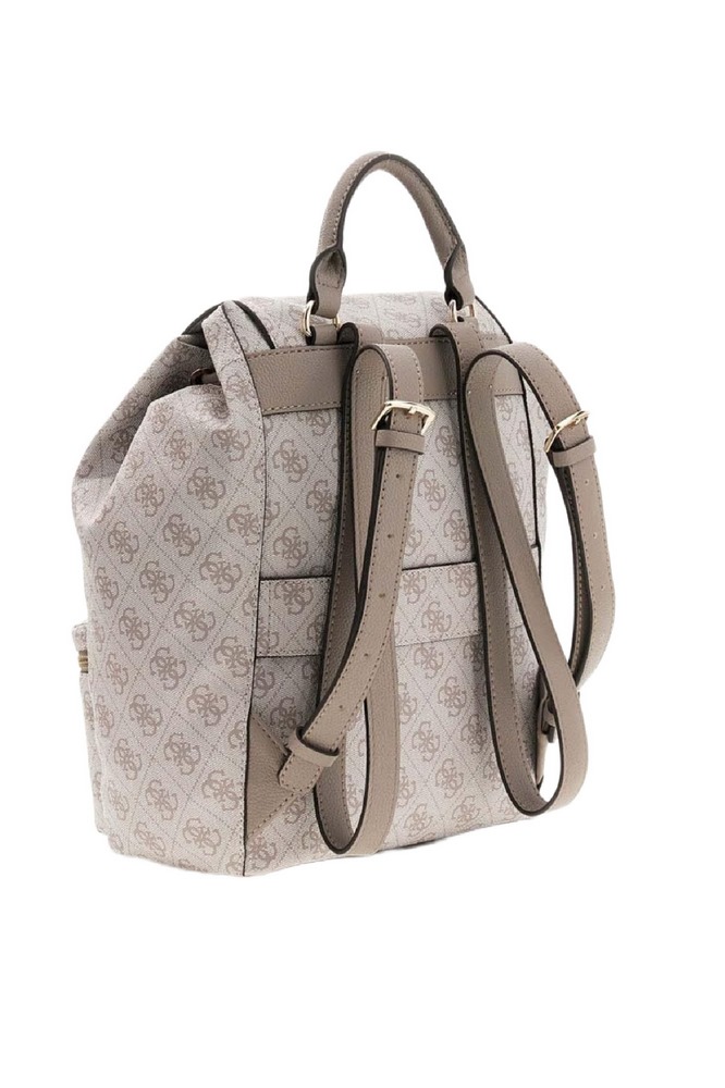 GUESS MANHATTAN II FLAP BACKPACK ΤΣΑΝΤΑ ΓΥΝΑΙΚΕΙΑ TAUPE