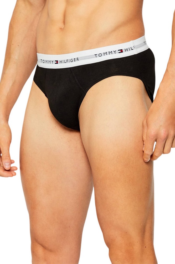 TOMMY HILFIGER 3P BRIEF WB ΕΣΩΡΟΥΧΟ ΑΝΔΡΙΚΟ BLACK