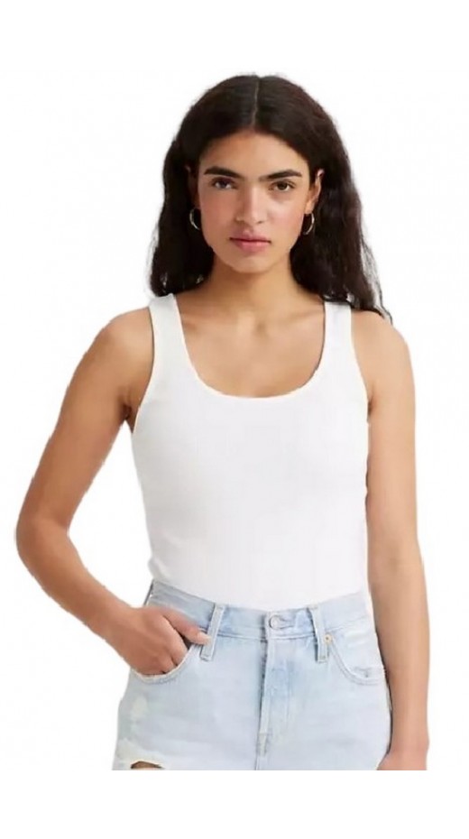 LEVIS ESSENTIAL RIB TANK A59060001 ΤΟΠ ΓΥΝΑΙΚΕΙΟ WHITE
