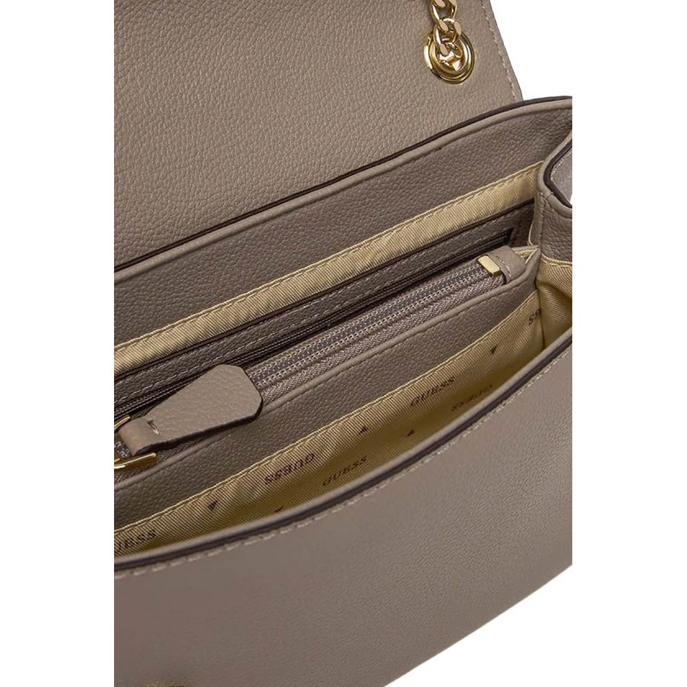 GUESS YESBA CONVERTIBLE XBODY FLAP ΤΣΑΝΤΑ ΓΥΝΑΙΚΕΙΑ TAUPE