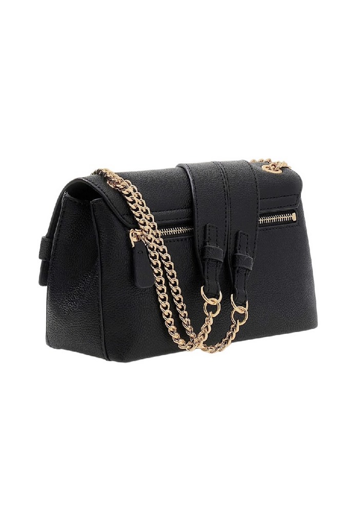 GUESS YESBA CONVERTIBLE XBODY FLAP ΤΣΑΝΤΑ ΓΥΝΑΙΚΕΙΑ BLACK
