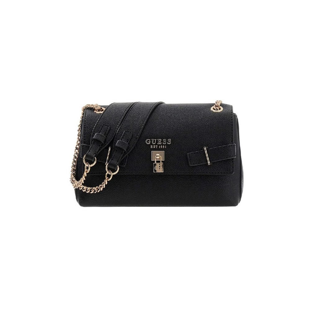 GUESS YESBA CONVERTIBLE XBODY FLAP ΤΣΑΝΤΑ ΓΥΝΑΙΚΕΙΑ BLACK