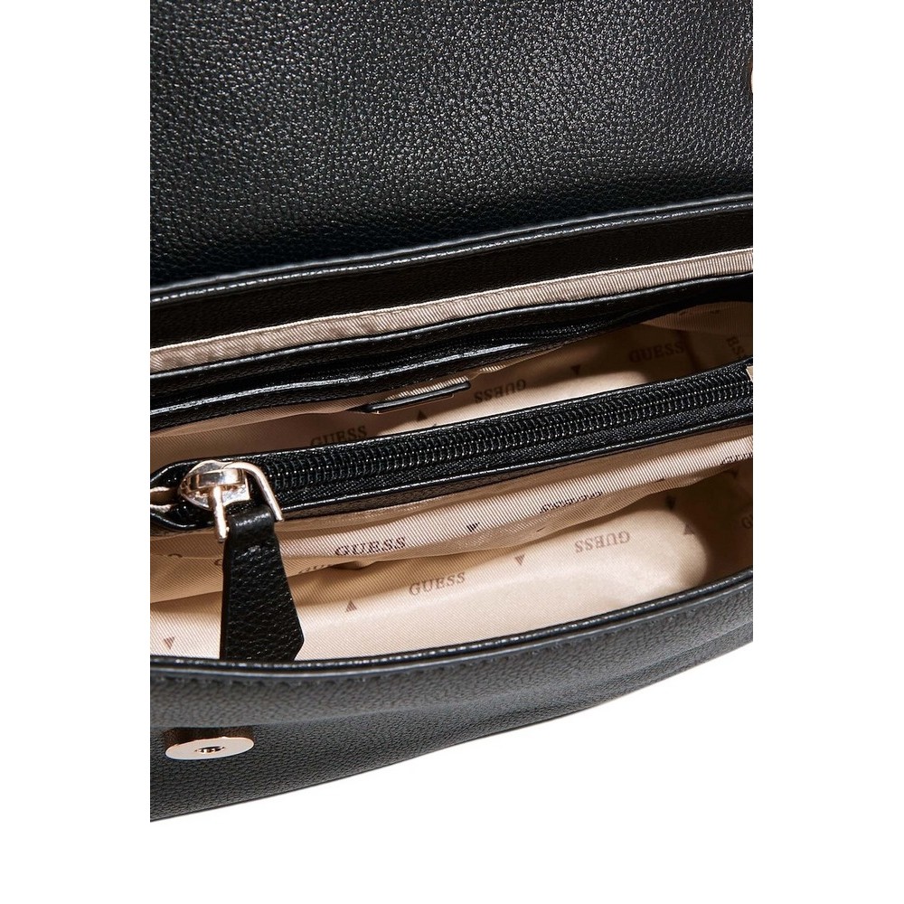 GUESS YESBA CONVERTIBLE XBODY FLAP ΤΣΑΝΤΑ ΓΥΝΑΙΚΕΙΑ BLACK