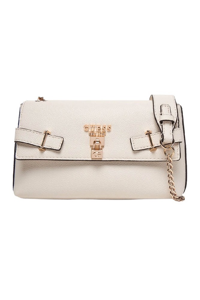 GUESS YESBA CONVERTIBLE XBODY FLAP ΤΣΑΝΤΑ ΓΥΝΑΙΚΕΙΑ OFF WHITE