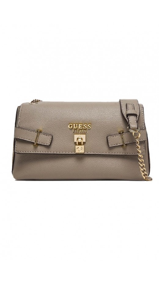 GUESS YESBA CONVERTIBLE XBODY FLAP ΤΣΑΝΤΑ ΓΥΝΑΙΚΕΙΑ TAUPE