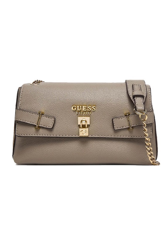 GUESS YESBA CONVERTIBLE XBODY FLAP ΤΣΑΝΤΑ ΓΥΝΑΙΚΕΙΑ TAUPE