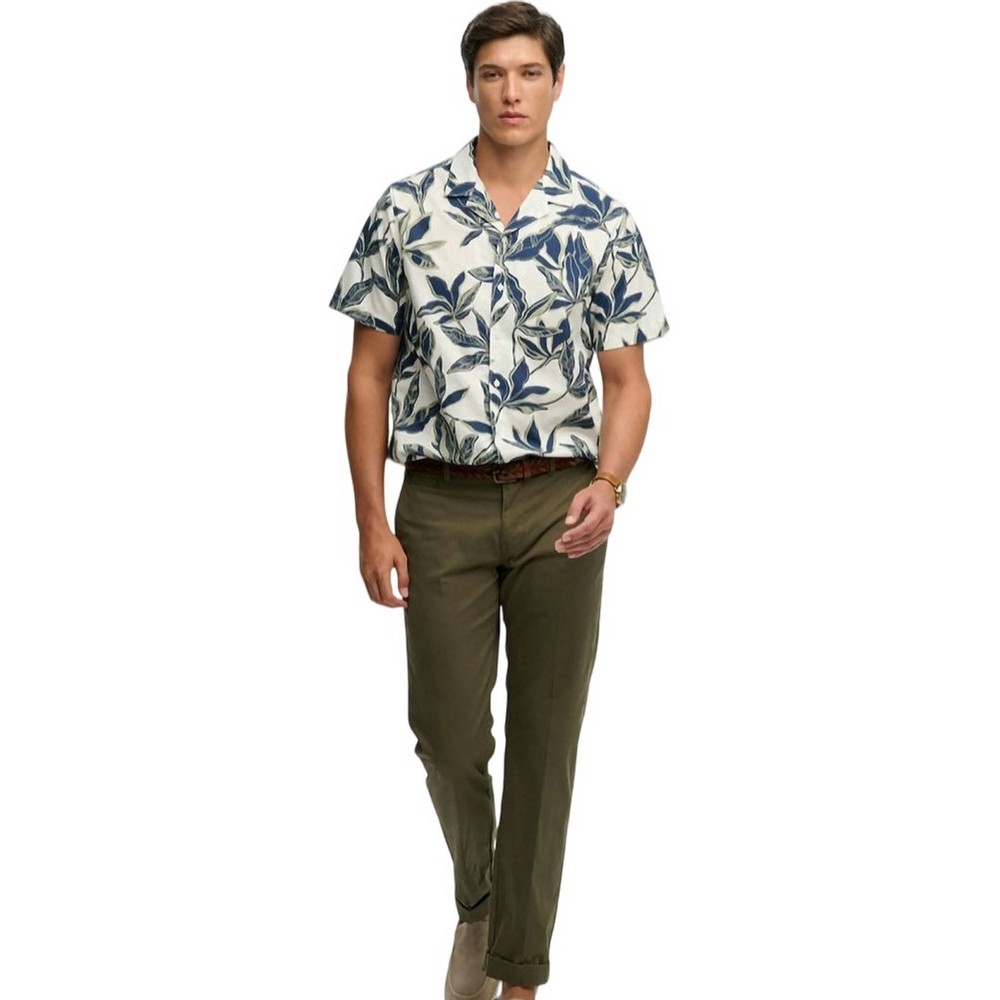 SUPERDRY D1 OVIN CABANA POOLSIDE SHIRT ΠΟΥΚΑΜΙΣΟ ΑΝΔΡΙΚΟ FLORAL